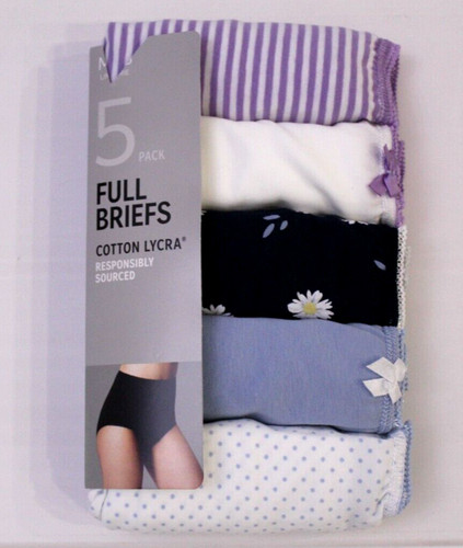 Ladies 5 pack cotton - m, &