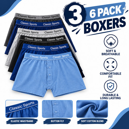 Pack mens classic boxer - pack,