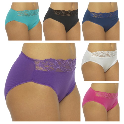 High leg briefs cotton - , stretch