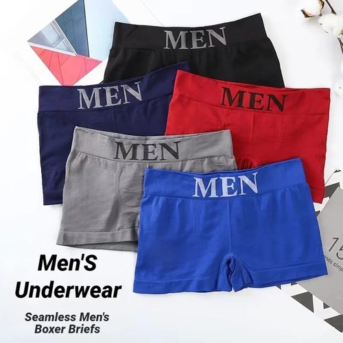 5pcs men plain - 5pcs, boxer