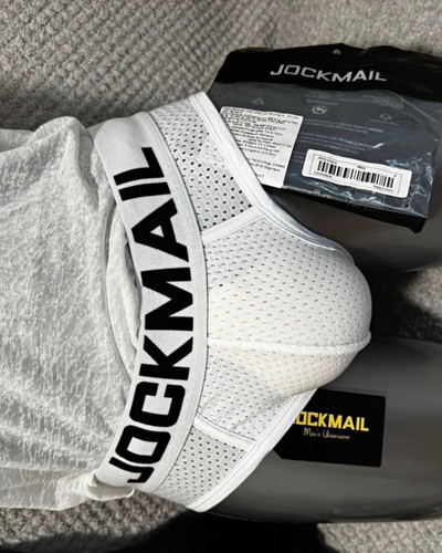 Jockmail men white mesh - men’s,