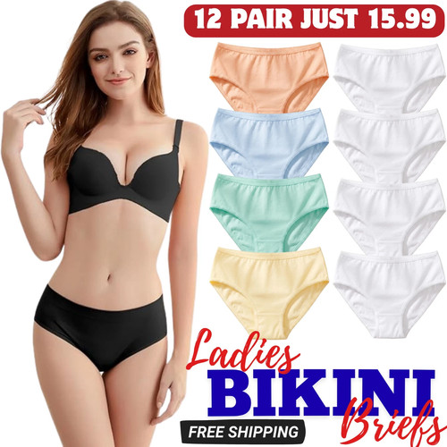Womens bikini briefs 100 - briefs, 100%