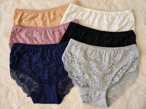 4pack ladies briefs knickers - ladies,