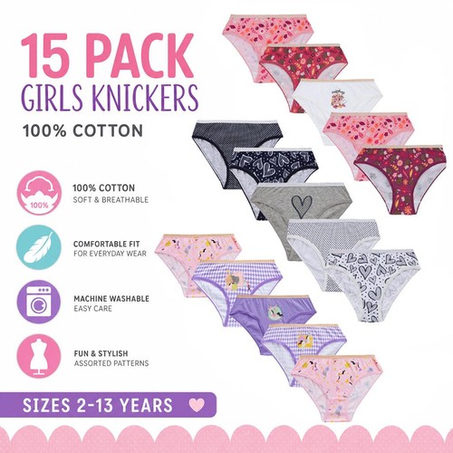 Girls cotton briefs - girls,