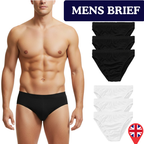 Pack and 9 mens briefs - 6,