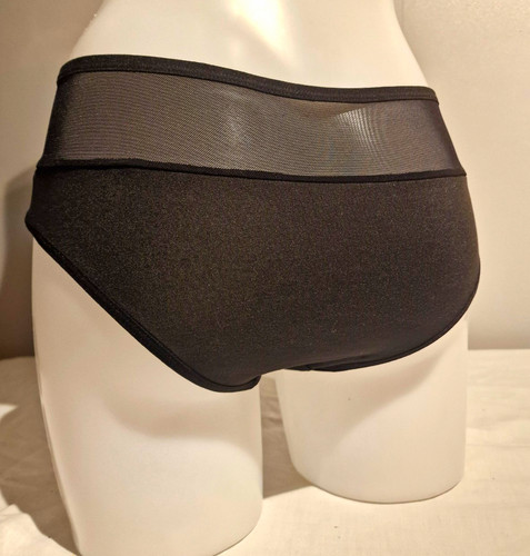 Women black mesh sheer - mesh,