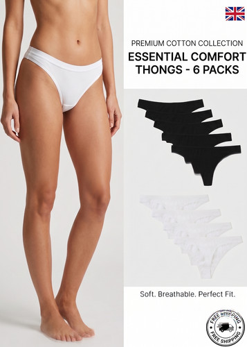 Ladies string thongs pack - g-string,