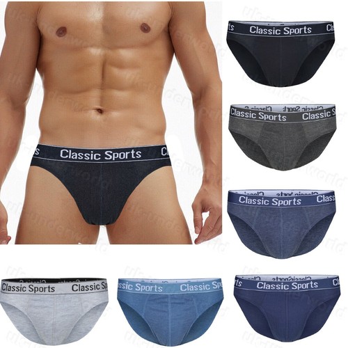 Mens briefs underpants ribbed - underpants,