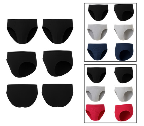 6pk men brief underwear - 6pk, men's