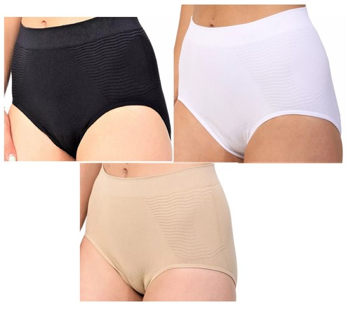 Ladies slimming briefs high - slimming,